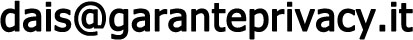 dais[a]garanteprivacy.it